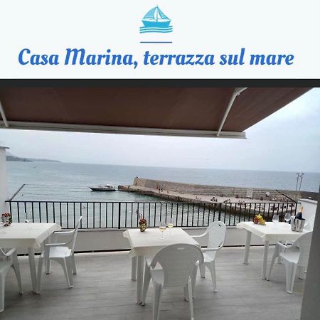 Bed and Breakfast Casa Marina, La Terrazza Sul Mare Чефалу Екстер'єр фото